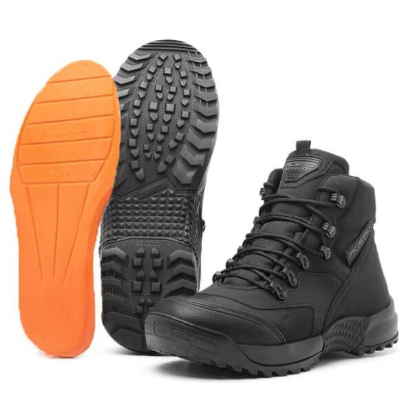Bota Coturno Militar Acero One Mid Preto - Imagem 6