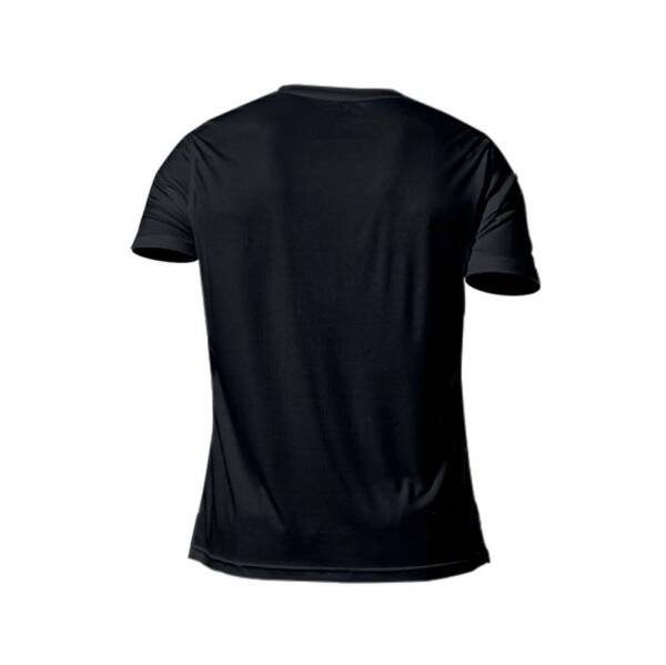 Camisa Preta Manga Curta Gola Redonda - Imagem 3