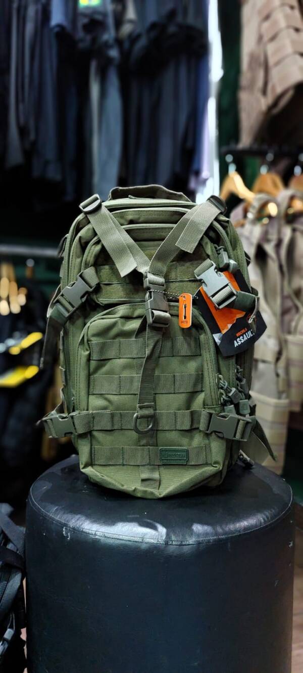Mochila Tática Assault - Verde Oliva 30L - Image 2