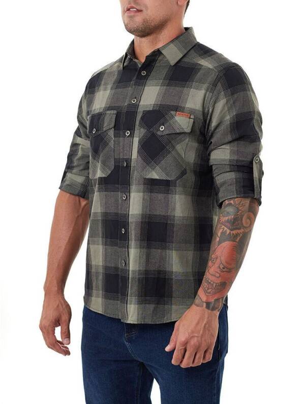 Camisa Lumberjack Texas - Verde - Imagem 6