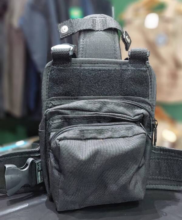 BORNAL Perna Tático P/ COM BOLSO DUPLO