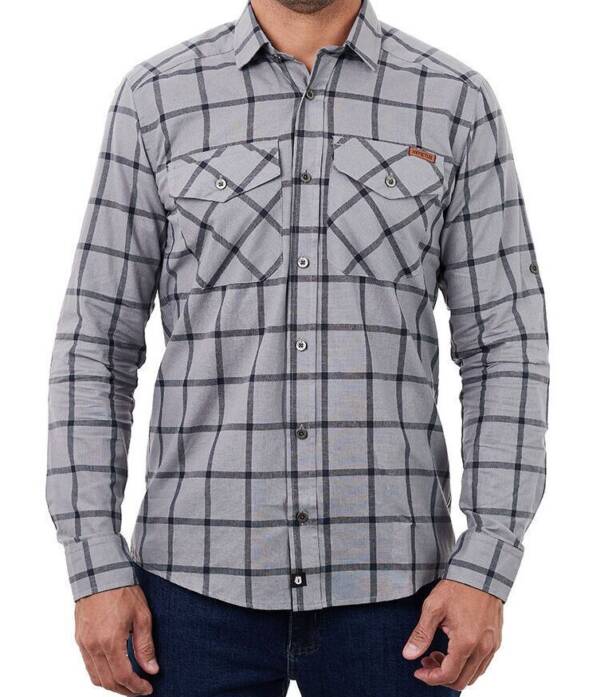 Camisa Lumberjack Texas - Cinza