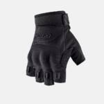 LUVA FINGERLESS BUNKER PRETO - MEIO DEDO - Imagem 3