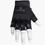 LUVA FINGERLESS BUNKER PRETO - MEIO DEDO - Imagem 8