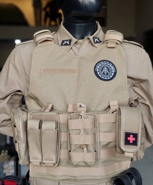 CAPA DE COLETE  PMBA TACTICAL - TIPO 2